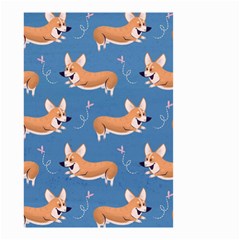 Corgi Patterns Small Garden Flag (two Sides) by Sudhe