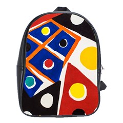 Pattern And Decoration Revisited At The East Side Galleries School Bag (xl)