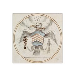 Great Seal of the United States Drawing, 1782 Satin Bandana Scarf