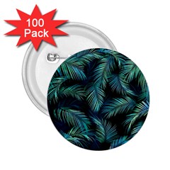 Palms Pattern Design 2 25  Buttons (100 Pack) 