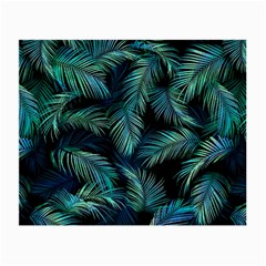 Palms Pattern Design Small Glasses Cloth