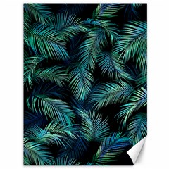 Palms Pattern Design Canvas 36  X 48 