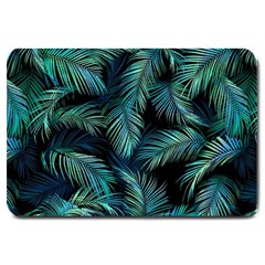 Palms Pattern Design Large Doormat 