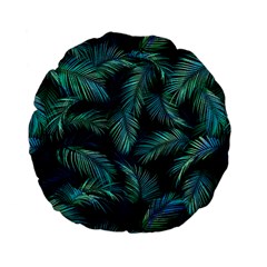 Palms Pattern Design Standard 15  Premium Flano Round Cushions by Sudhe