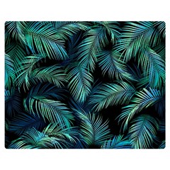 Palms Pattern Design Double Sided Flano Blanket (medium)  by Sudhe