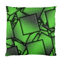 Binary Digitization Null Green Standard Cushion Case (two Sides) by HermanTelo