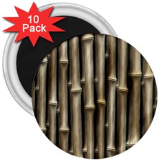 Bamboo Grass 3  Magnets (10 pack) 