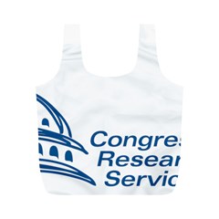 Logo Of Congressional Research Service Full Print Recycle Bag (m) by abbeyz71