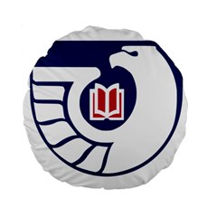 Logo For Federal Depository Library Standard 15  Premium Flano Round Cushions by abbeyz71