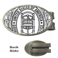 Official Seal Of United States Government Publishing Office Money Clips (oval)  by abbeyz71