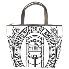 Official Seal Of United States Government Publishing Office Bucket Bag by abbeyz71