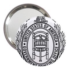 Official Seal Of United States Government Publishing Office 3  Handbag Mirrors by abbeyz71