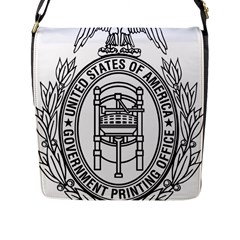 Official Seal Of United States Government Publishing Office Flap Closure Messenger Bag (l) by abbeyz71