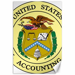 Seal Of United States General Accounting Office, 1921-2004 Canvas 24  X 36  by abbeyz71