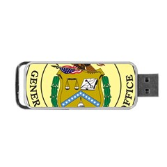 Seal Of United States General Accounting Office, 1921-2004 Portable Usb Flash (one Side) by abbeyz71