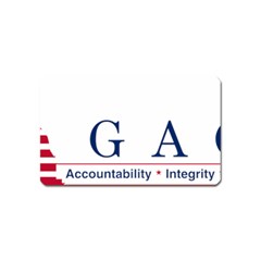 Logo Of United States Government Accountability Office Magnet (name Card) by abbeyz71