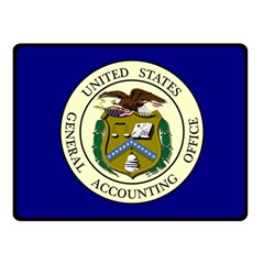 Flag Of United States General Accounting Office, 1921-2004 Fleece Blanket (small) by abbeyz71