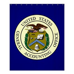 Flag Of United States General Accounting Office, 1921-2004 Shower Curtain 60  X 72  (medium) 