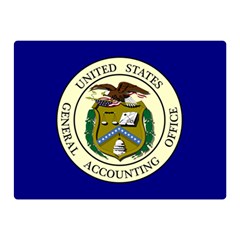 Flag Of United States General Accounting Office, 1921-2004 Double Sided Flano Blanket (mini)  by abbeyz71