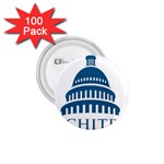 Logo of United States Architect of the Capitol 1.75  Buttons (100 pack)  Front