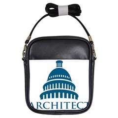 Logo Of United States Architect Of The Capitol Girls Sling Bag by abbeyz71