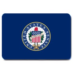 Flag Of The United States Senate Large Doormat  by abbeyz71