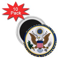 Seal Of United States House Of Representatives 1 75  Magnets (10 Pack)  by abbeyz71