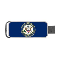 Flag Of United States House Of Representatives Portable Usb Flash (one Side) by abbeyz71