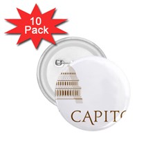 Logo Of U S  Capitol Visitor Center 1 75  Buttons (10 Pack) by abbeyz71