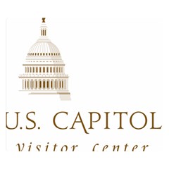 Logo Of U S  Capitol Visitor Center Double Sided Flano Blanket (small)  by abbeyz71