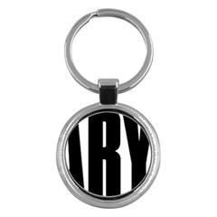 Logo Of Library Of Congress Key Chain (round) by abbeyz71