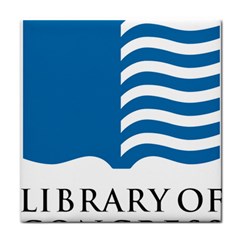 Book Logo Of Library Of Congress Face Towel by abbeyz71
