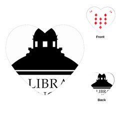 Logo Of Library Of Congress Playing Cards Single Design (heart) by abbeyz71