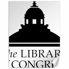 Logo Of Library Of Congress Canvas 18  X 24  by abbeyz71