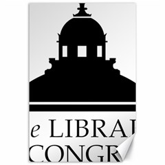 Logo Of Library Of Congress Canvas 24  X 36  by abbeyz71