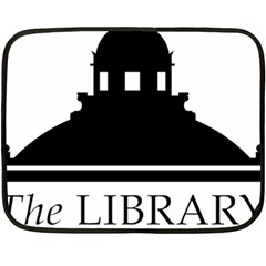 Logo Of Library Of Congress Double Sided Fleece Blanket (mini)  by abbeyz71