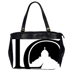Logo Of Library Of Congress Oversize Office Handbag (2 Sides) by abbeyz71