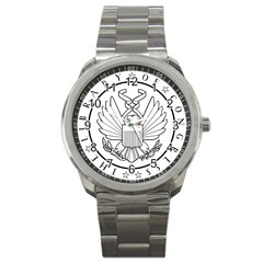 Seal Of Library Of Congress Sport Metal Watch by abbeyz71