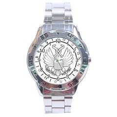 Seal Of Library Of Congress Stainless Steel Analogue Watch by abbeyz71