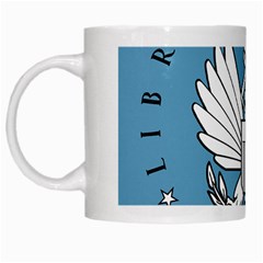 Flag Of Library Of Congress White Mugs by abbeyz71