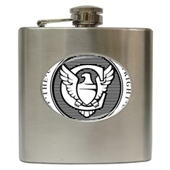 Seal Of United States Copyright Office Hip Flask (6 Oz) by abbeyz71