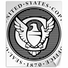 Seal Of United States Copyright Office Canvas 20  X 24  by abbeyz71