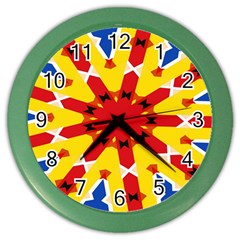 Design 567 Color Wall Clock by impacteesstreetweareight