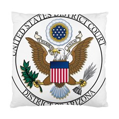 Seal Of United States District Court For District Of Arizona Standard Cushion Case (two Sides) by abbeyz71