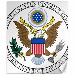 Seal Of United States District Court For Northern District Of California Canvas 8  X 10  by abbeyz71