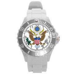 Seal Of United States District Court For Northern District Of California Round Plastic Sport Watch (l) by abbeyz71