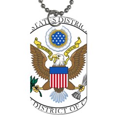 Seal Of United States District Court For Northern District Of California Dog Tag (two Sides) by abbeyz71