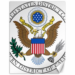 Seal Of United States District Court For Northern District Of California Canvas 12  X 16  by abbeyz71