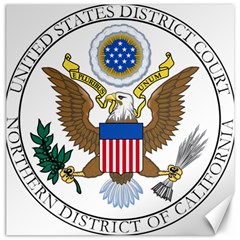 Seal Of United States District Court For Northern District Of California Canvas 20  X 20  by abbeyz71