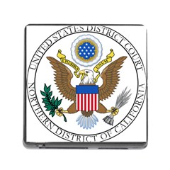 Seal Of United States District Court For Northern District Of California Memory Card Reader (square 5 Slot) by abbeyz71